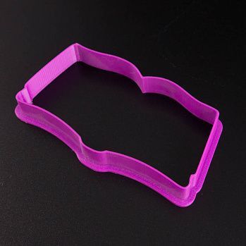 Вырубка для пряника "Книга" пластик, 11*6 см