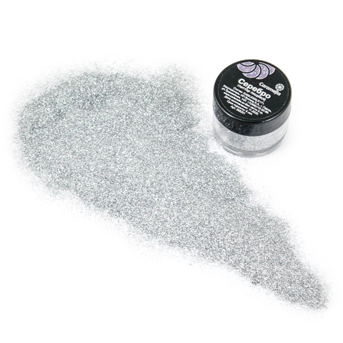 Глиттер  пищевой Серебро Caramella, 5 гр