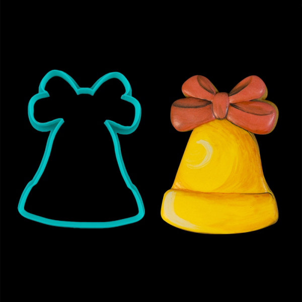 Вырубка для пряника "Колокольчик" пластик, 9 см