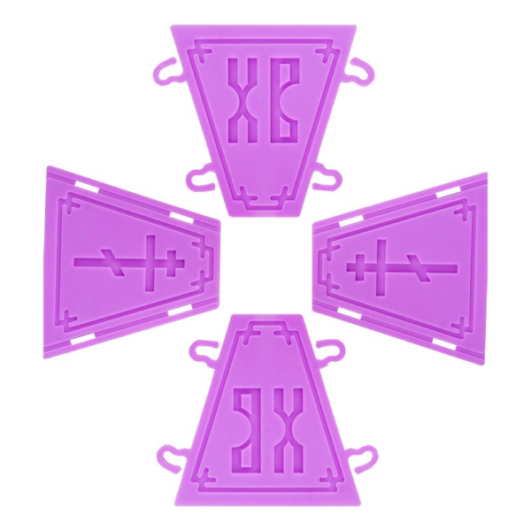 Форма для пасхи №1, разъемная пластиковая