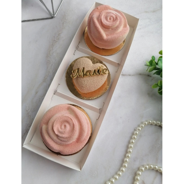 Акриловый топпер «Маме», 4 см, золото