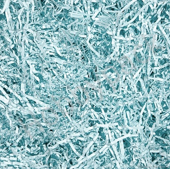 Наполнитель бумажный Светло-голубой, 50 г (гофрированный)