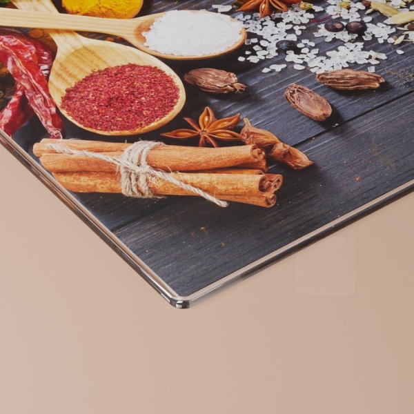 Доска разделочная Доляна «Пряности», 30×20 см, стекло
