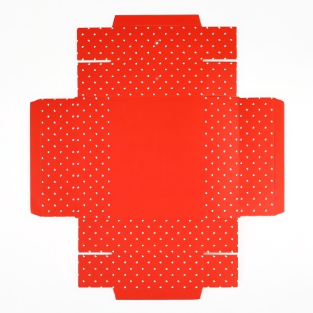 Коробка складная подарочная "Люблю", 170*130*50 мм