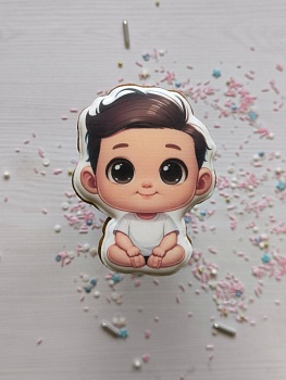 Пряник имбирный "Малыш", 10 см