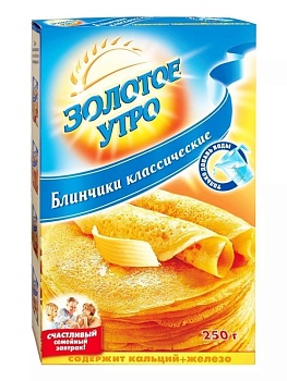 Смесь для выпечки "Блинчики классические" Золотое утро, 250 г