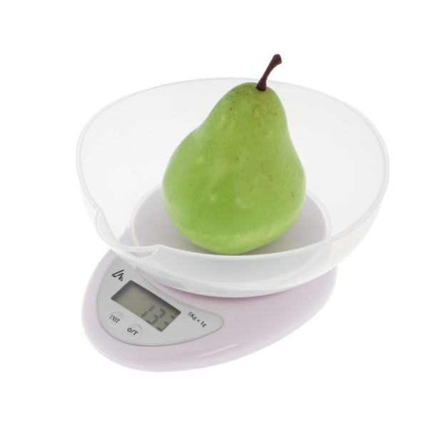 Весы кухонные Luazon LVK-706, электронные, с чашей, до 5 кг