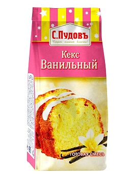 Смесь для выпечки "Кекс ванильный" С.Пудовъ, 400 гр