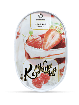 Клубника пюре замороженное, Орехпродукт, 1 кг
