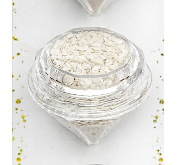 Блестки пищевые «Sweety Kit», Белый, 2 фр