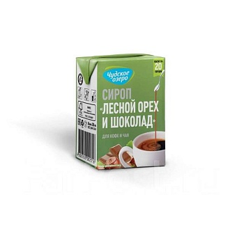 Сироп для кофе «Лесной орех  и шоколад», Россия, 200 мл