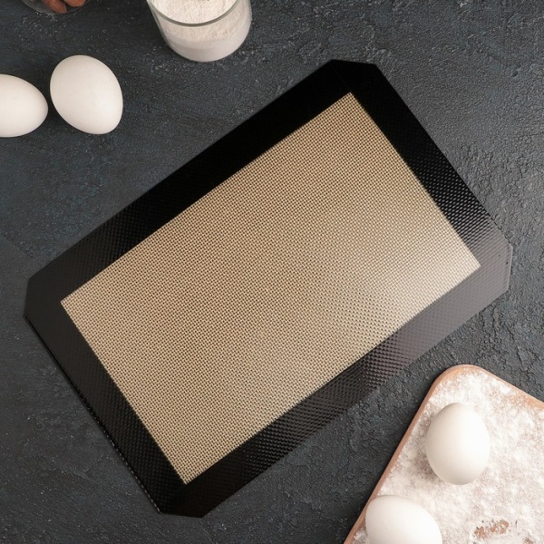 Коврик армированный, 30×20 см, цвет бежевый