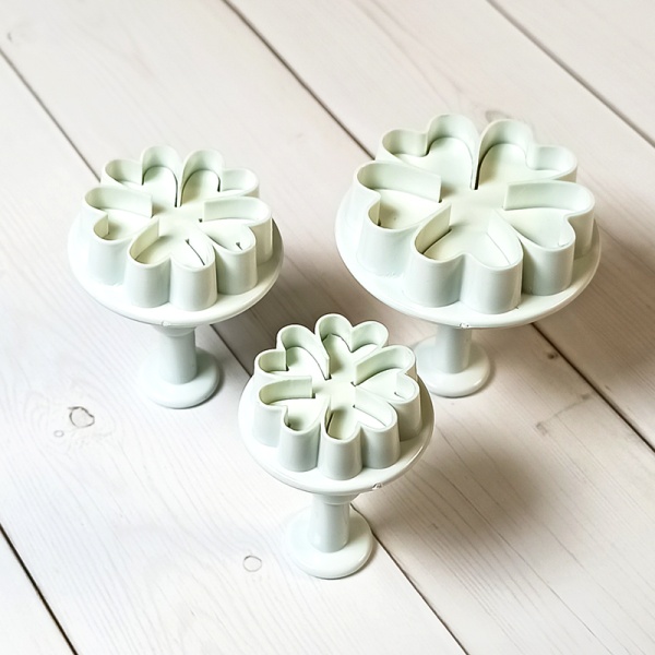 Набор плунжеров кондитерских  «Незабудка», 3 шт