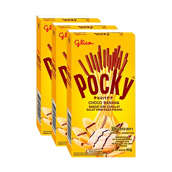 Печенье Pocky со вкусом банана, 42 г