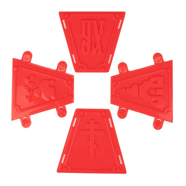 Форма для пасхи №5, разъемная пластиковая