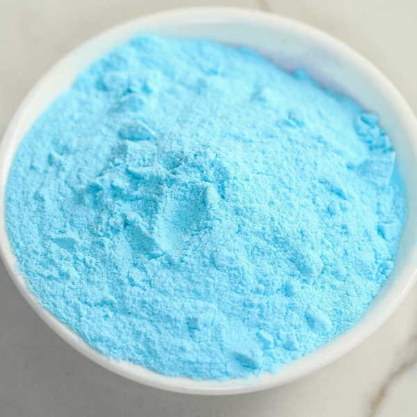 Нетающая сахарная пудра KONFINETTA, голубая, 100 г.