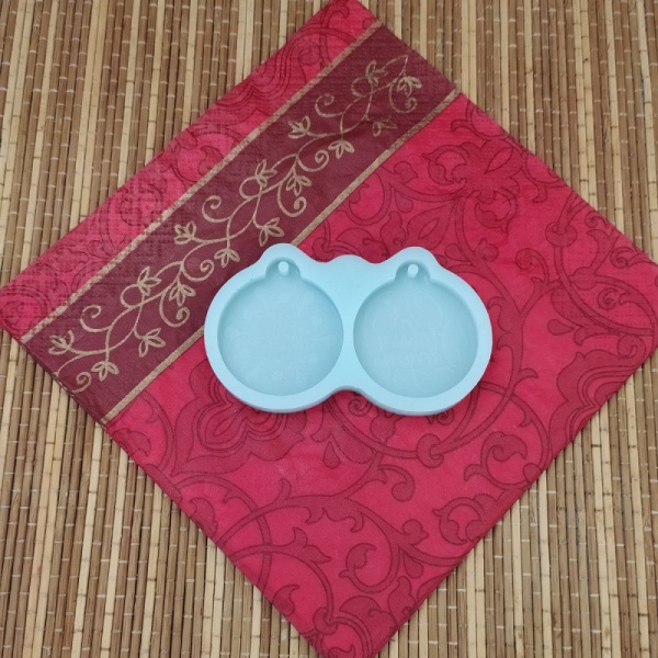 Молд силиконовый " Елочные украшения" №2