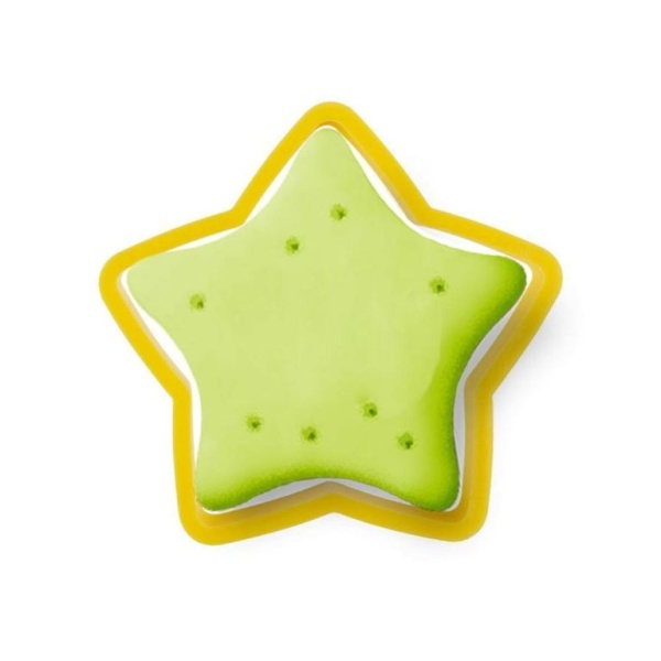 Набор вырубок для печенья и пряников "Звездочки", пластик, 6 шт