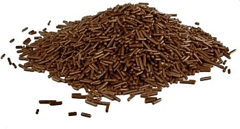 Посыпка шоколадная вермишель, молочная, Италия, 50 гр