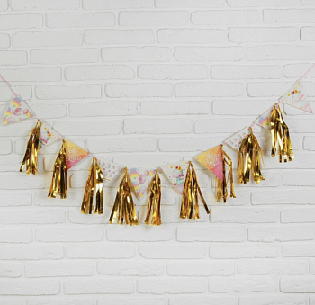 Гирлянда с тишью «Ты чудо», 13,5 х 22 см