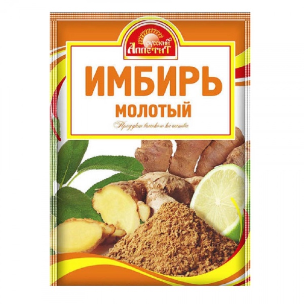 Имбирь молотый "Русский аппетит", 10 гр