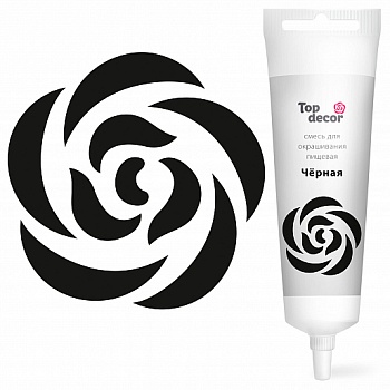 Краситель водорастворимый  Топдекор, Черный, 100 мл