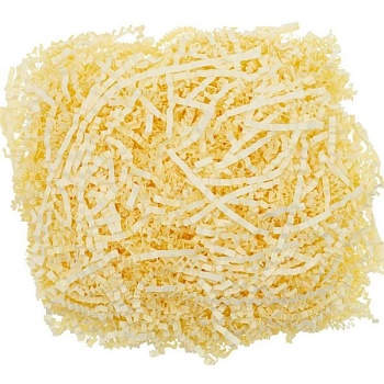 Наполнитель бумажный Ванильно-бежевый, 50 г (гофрированный)