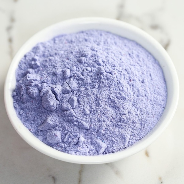 Нетающая сахарная пудра KONFINETTA, сиреневая, 100 г.