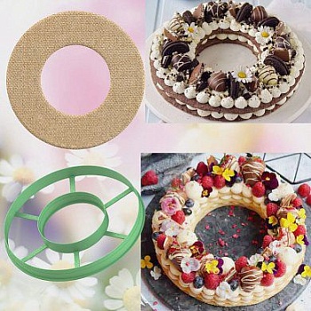 Форма-вырубка для торта " Торт кольцо " размер 20 см