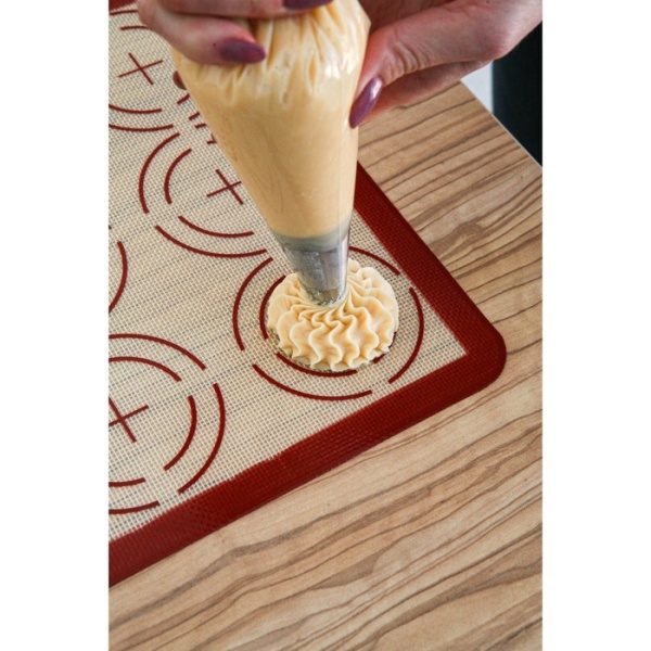 Коврик армированный силиконовый «Макарон.Плюс», 42×29,5 см