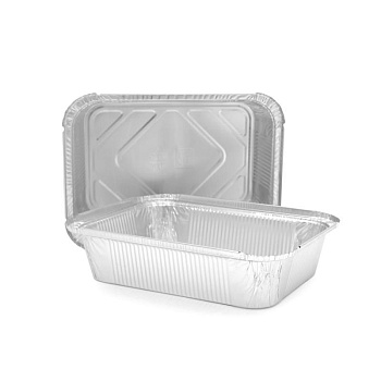 Форма алюминиевая для запекания  прямоугольная 262*189*55 мм, 1900 мл, 1 шт