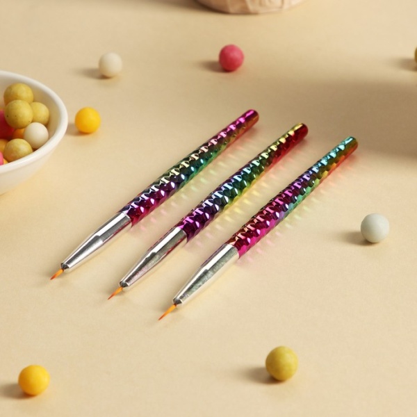 Набор кондитерских кисточек для декорирования «Гардарика», 3 шт, 13,5×2,5 см