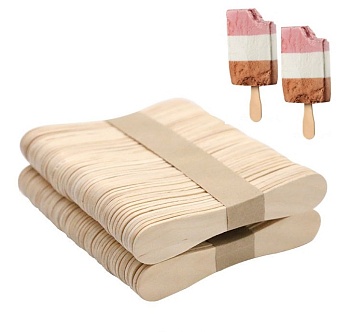 Набор палочек для мороженого, 9,4×1,7 см, 50 шт, дерево