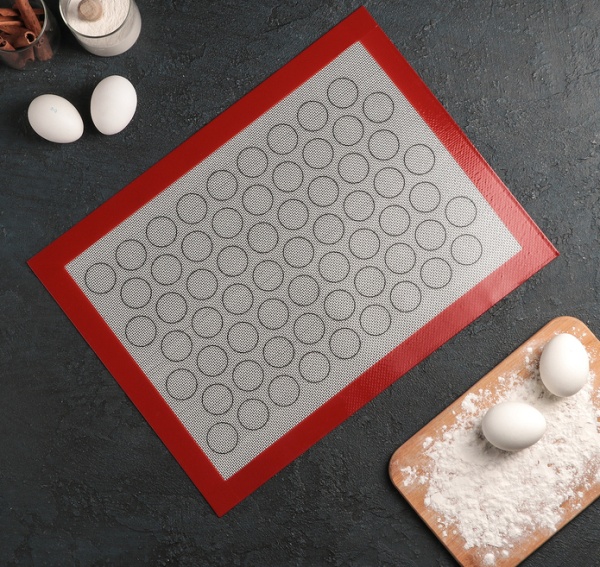 Коврик армированный для макаронс, 40×30 см